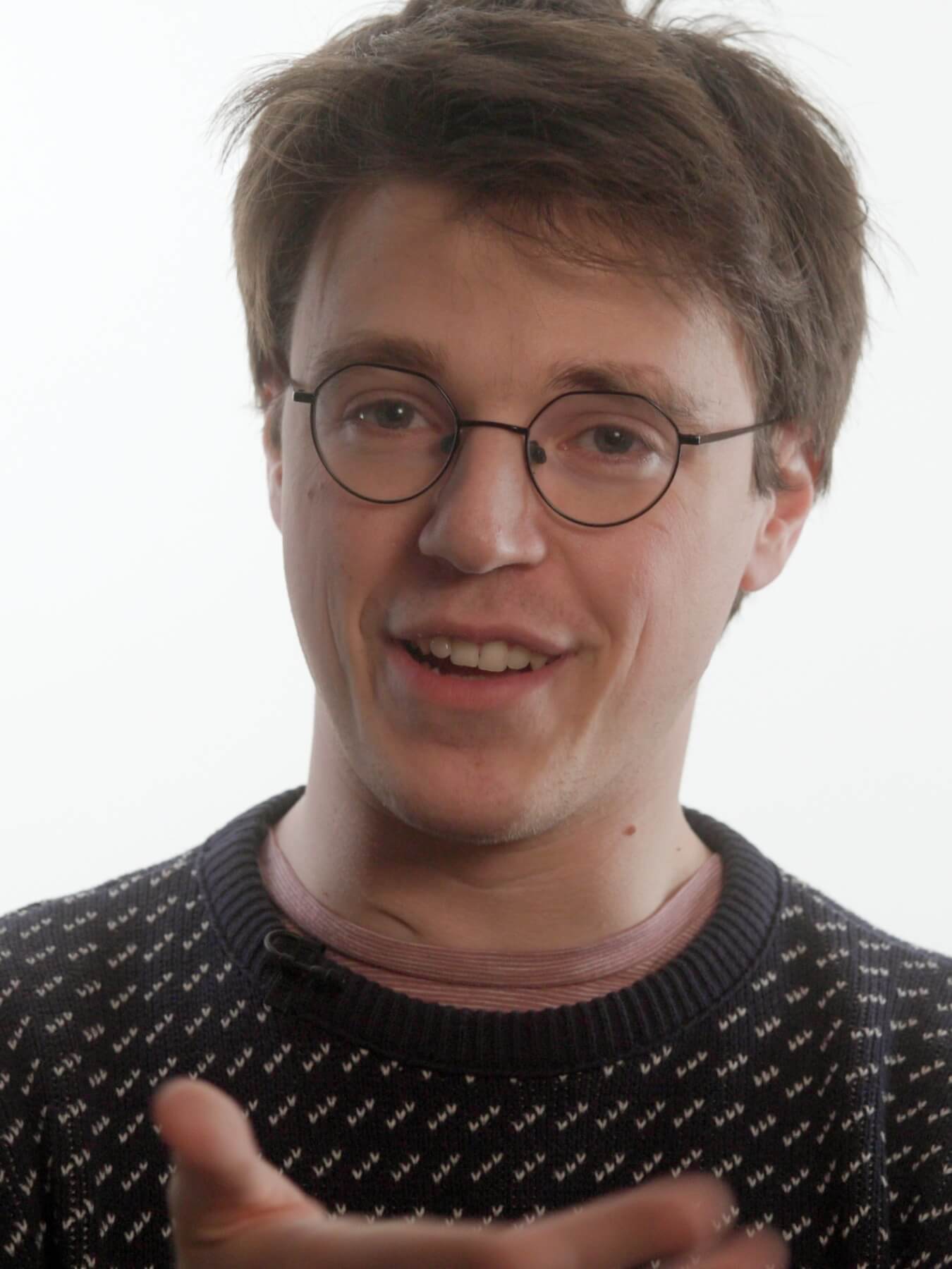 Photo portrait of Buster Coen.